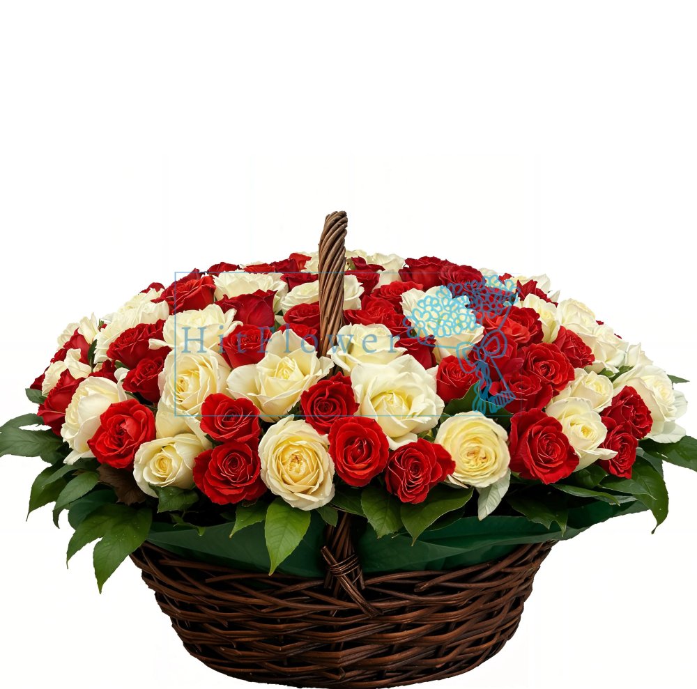 Цветочная композиция из Розы